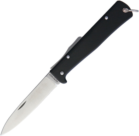 OTTER-Messer Mercator Black Folding Stainless Pocket Knife 10436R
