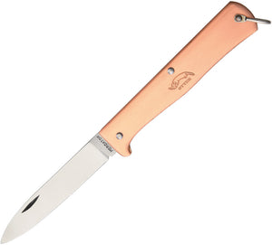 OTTER-Messer Small Mercator Copper Folding Carbon Steel Pocket Knife 10601
