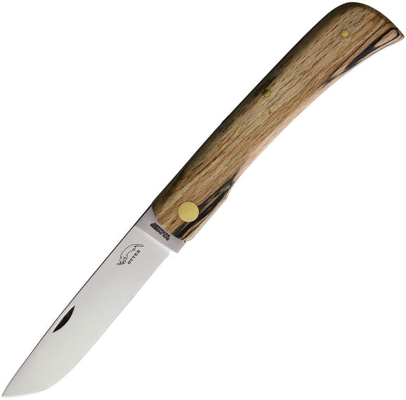 OTTER-Messer Pocket Knife Large Hippekniep Ice Beech Folding Stainless 145EIBU