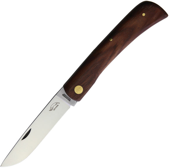 OTTER-Messer Pocket Knife Large Hippekniep Root Walnut Folding Stainless 145WNB
