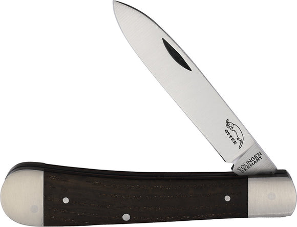 OTTER-Messer Levin Folder Slip-Joint Wood Folding Stainless Pocket Knife 268RRAU