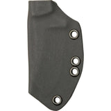 Boker Plus Voxknives Rhino Black Micarta Handle Fixed Blade Knife Sheath