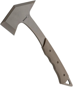 Boker Plus 14" Carnivore Fixed Blade Hatchet Tan Handle Glass Breaker