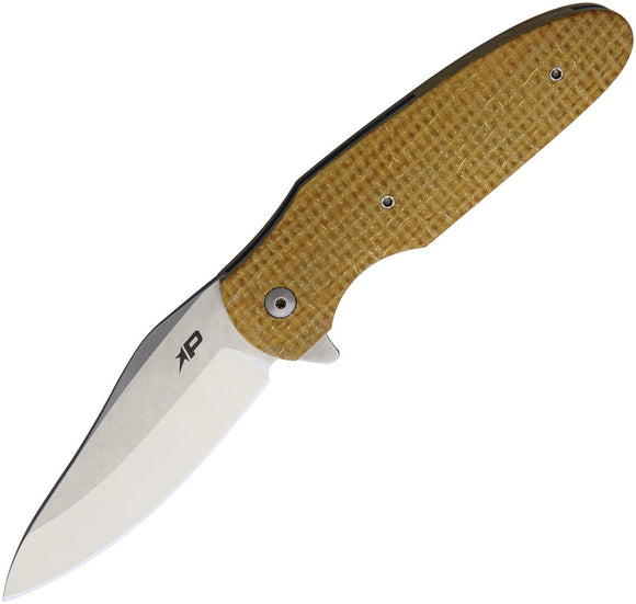 Patriot Bladewerx Jackson Kevlar Linerlock Micarta Folding Knife 960km