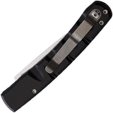 Piranha Knives Automatic Virus Knife Button Lock Black Aluminum Mirror S30V Blade CP15BK