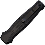 Piranha Knives Automatic Rated-X Tactical Knife OTF Blackout Aluminum 154CM Blade CP20BKT