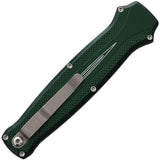 Piranha Knives Automatic Rated-X Knife OTF Green Aluminum 154CM Blade CP20G