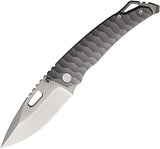 PMP Knives Ares Framelock Gray Titanium Folding CPM-S90V Pocket Knife 058