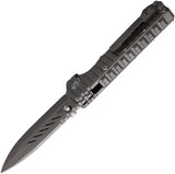 PMP Knives Kodiak Framelock Gray Titanium Folding M390 Pocket Knife 061