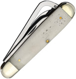 Queen Gamecock Folder Etched Bone Folding Stainless Pocket Knife 10EWSB