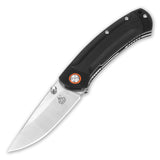 QSP Copperhead Black G10 Linerlock 14c28n Folding Knife 109a