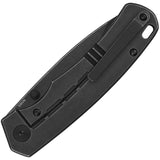 QSP Knife Puffin Framelock Titanium & Carbon Fiber Folding S35VN Knife 127F2