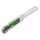 QSP WORKER Green Folding Pocket Knife (REAR)