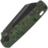 QSP Knife Penguin Slip Joint Jungle Wear Carbon Fiber Folding 20CV Knife 130SJE2