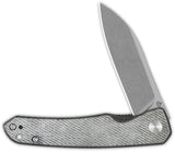 QSP Knife Otter Linerlock Denim Micarta Folding 14C28N Steel Pocket Knife 140F1