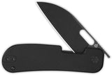 QSP Knife Variant PE Linerlock Blackout G10 Folding 14C28N Pocket Knife 154A