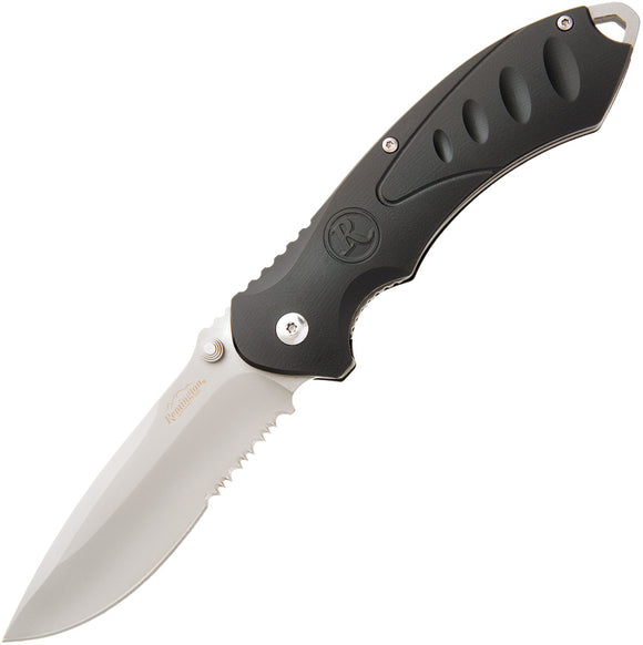 Remington Sportsman FAST A/O Black Linerlock Folding Pocket Knife 11613