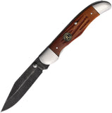 Remington Back Woods Linerlock Brown Jigged Folding Pocket Knife 15646