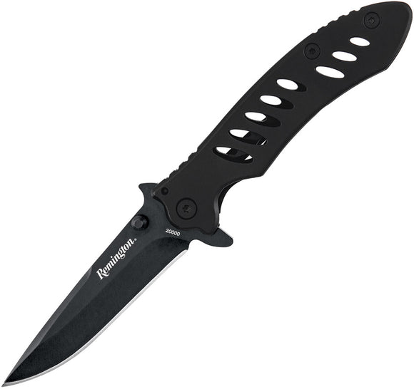 Remington FAST Framelock Black Folding 420J2 Pocket Knife 20000