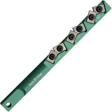 Redi Edge 3 Position Green Smooth Aluminum 5.75" Knife Sharpener 03719