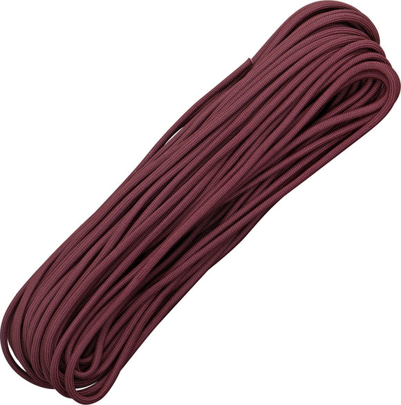 Marbles Parachute Cord Maroon 100 ft Paracord 013h