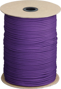 Marbles Parachute Cord Purple 1000 ft 7 strand 550lbs 109s