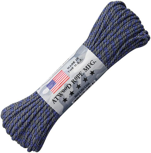 Atwood Rope MFG Parachute Cord Thin Blue Line