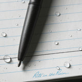 Rite in the Rain Black Matte All-Weather Writing Bullet Pen TR96