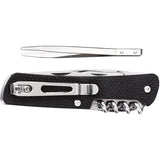 RUIKE M41 Medium Slip Joint Multi-Tool Black G10 Folding 12C27 Pocket Knife M41B