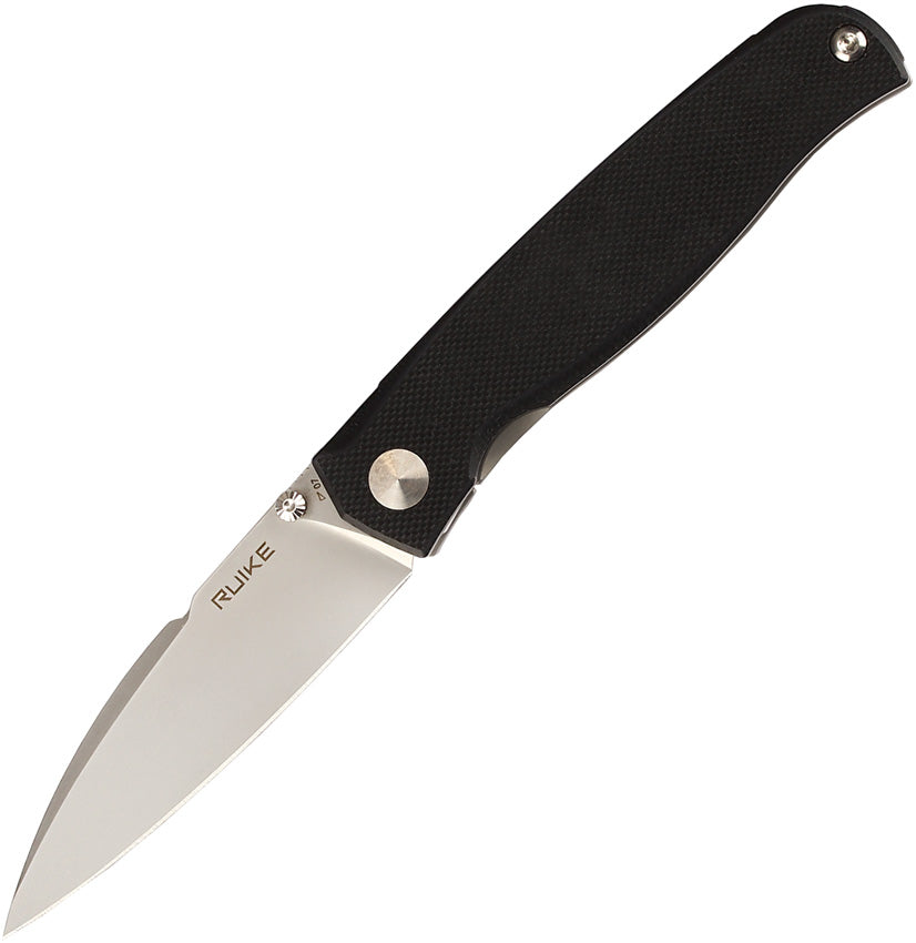 RUIKE M662-TZ Framelock Black G10 & Titanium Folding 154CM Pocket