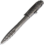 Rike Knife Black Titanium Glass Breaker Pen w/ Storage Case Pouch TR01