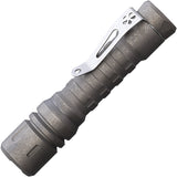 ReyLight LANapple Grey Titanium Smooth Water Resistant Flashlight LATISW
