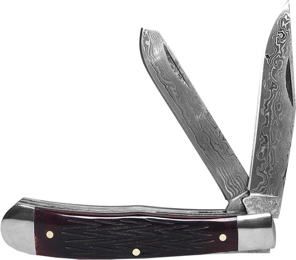 Roper Tombstone Trapper Pocket Knife Slip Joint Bone Folding Steel 0002DRB
