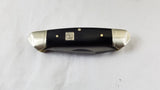 Rough Rider Canoe High Carbon Steel Black G10 Handle Folding Blade Knife 1571