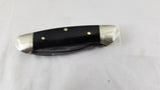 Rough Rider Canoe High Carbon Steel Black G10 Handle Folding Blade Knife 1571