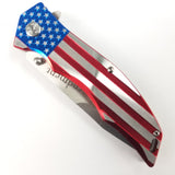 Rough Ryder 2nd Amendment USA Framelock Folding Knife 2200