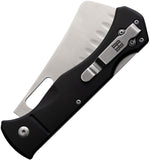 Rough Ryder Sous Chef Cleaver Lockback Black Aluminum Folding VG-10 Knife 2537