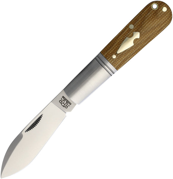 Rough Ryder Reserve Original Barlow Micarta Folding Stainless Pocket Knife 017