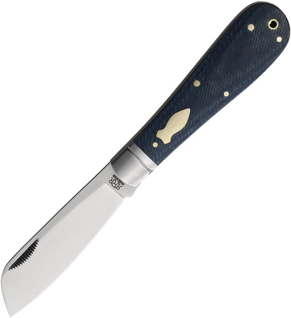 Rough Ryder Reserve Patriarch Denim Micarta Folding D2 Steel Pocket Knife 023