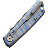 Real Steel Luna Boost Framelock Wind Titanium Folding N690 Pocket Knife 7071TC08