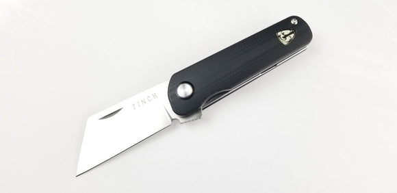 Finch Knife Runtly Black shiner 154cm Folding Knife 001