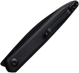 SENCUT Jubil Linerlock Black G10 Folding D2 Steel Wharncliffe Knife 200292