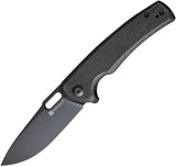 SENCUT Vesperon Linerlock Black Micarta Folding 9Cr18MoV Pocket Knife 200653