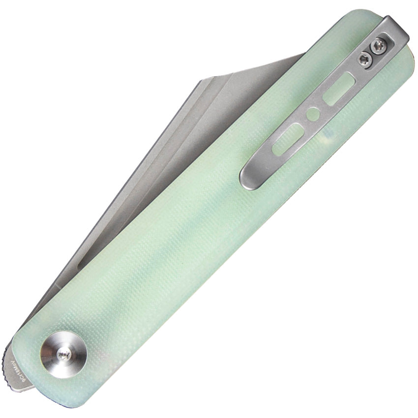 SENCUT Bronte Pocket Knife Linerlock Jade G10 Folding 9Cr18MoV SENCUT Bronte Pocket Knife Linerlock Jade G10 Folding 9Cr18MoV