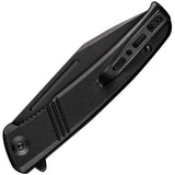 SENCUT Brazoria Folding Knife Linerlock Black G10 D2 Steel Clip Point Blade 12A