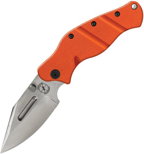 Sniper Bladeworks LPC Framelock Orange G10 Folding S35VN Pocket Knife LPCORGS