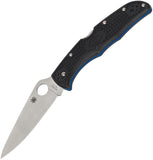 Spyderco Endura 4 VG-10 Partially Serrated Lockback Black Folding Knife 10FPSBKBL