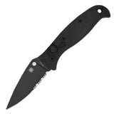 Spyderco Automatic Autonomy 2 Black G10 Folding Knife 165gpsbbk