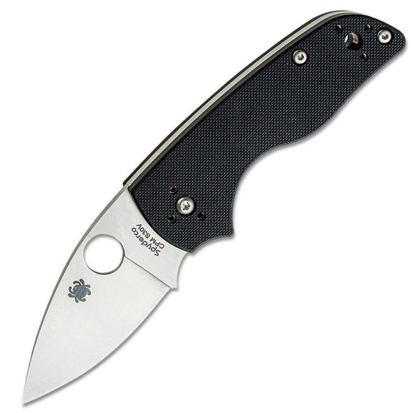 Spyderco Lil' Native SLIPIT Slip Joint Black G10 Folding S30V Pocket Knife 230NLGP