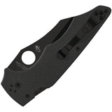 Spyderco YoJumbo Compression Lock Black G10 Folding CPM-S30V Knife 253GPBBK